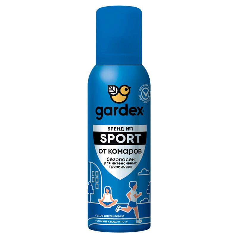 Аэрозоль Гардекс (Gardex) Sport от комаров 100 мл