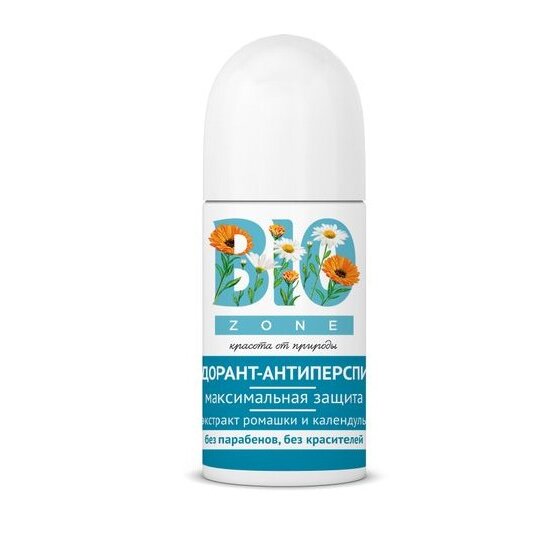 Дезодорант-антиперспирант Биозон (BioZone) Максимальная защита 50 мл
