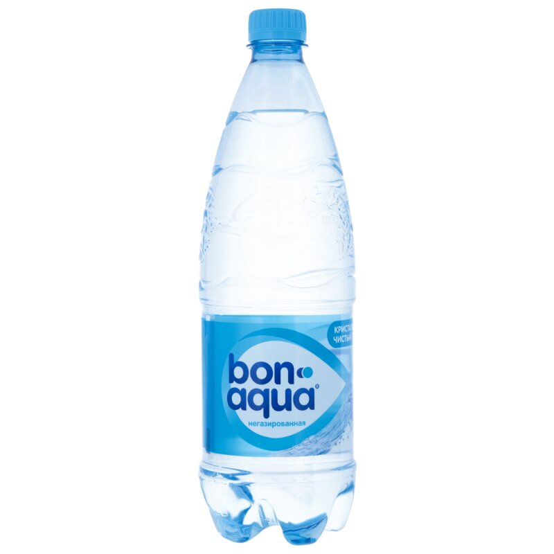 Вода питьевая BonAqua негазированная 1 л