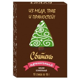Алтайский букет бальзам безалкогольный сбитень пряничный 18 г стики 10 шт.