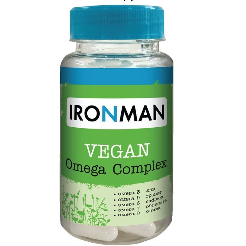 Омега IronMan Vegan Omega Complex капсулы 100 шт.