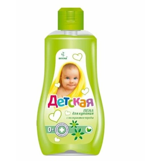 Крем-пена для ванны Детский сад экстракт череды 200 мл