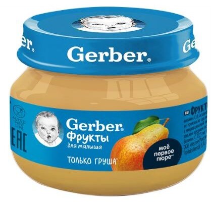 Пюре Gerber Груша 71 г