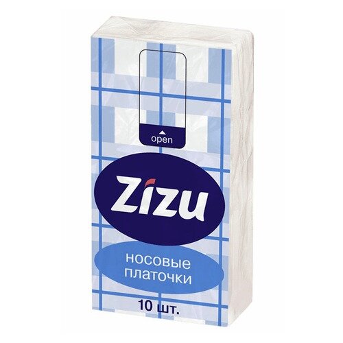 Платочки бумажные носовые Zizu 10 шт.