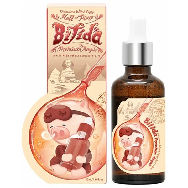 Сыворотка для лица Elizavecca Hell Pore Bifida Premium с бифидобактериями 50 мл