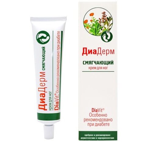 Крем для ног ДиаДерм Смягчающий 75 мл