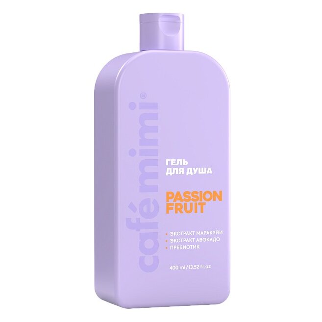 Гель для душа Cafe Mimi Colours Passion Fruit 400 мл