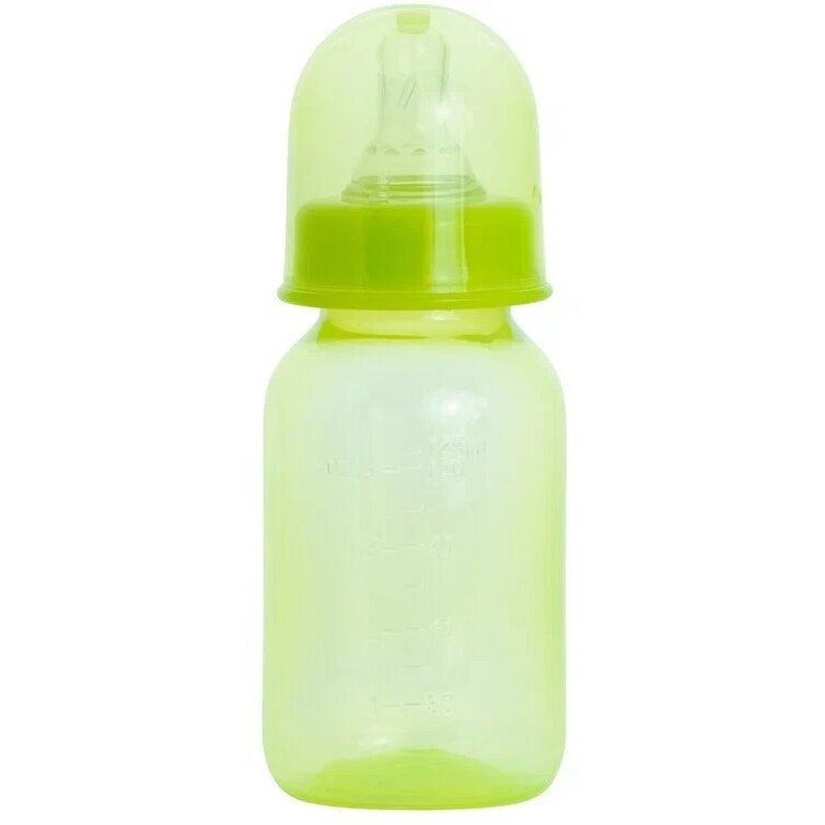 Бутылочка детская ПОМА полипропиленовая с силиконовой соской медленный поток 125 мл арт. 4810