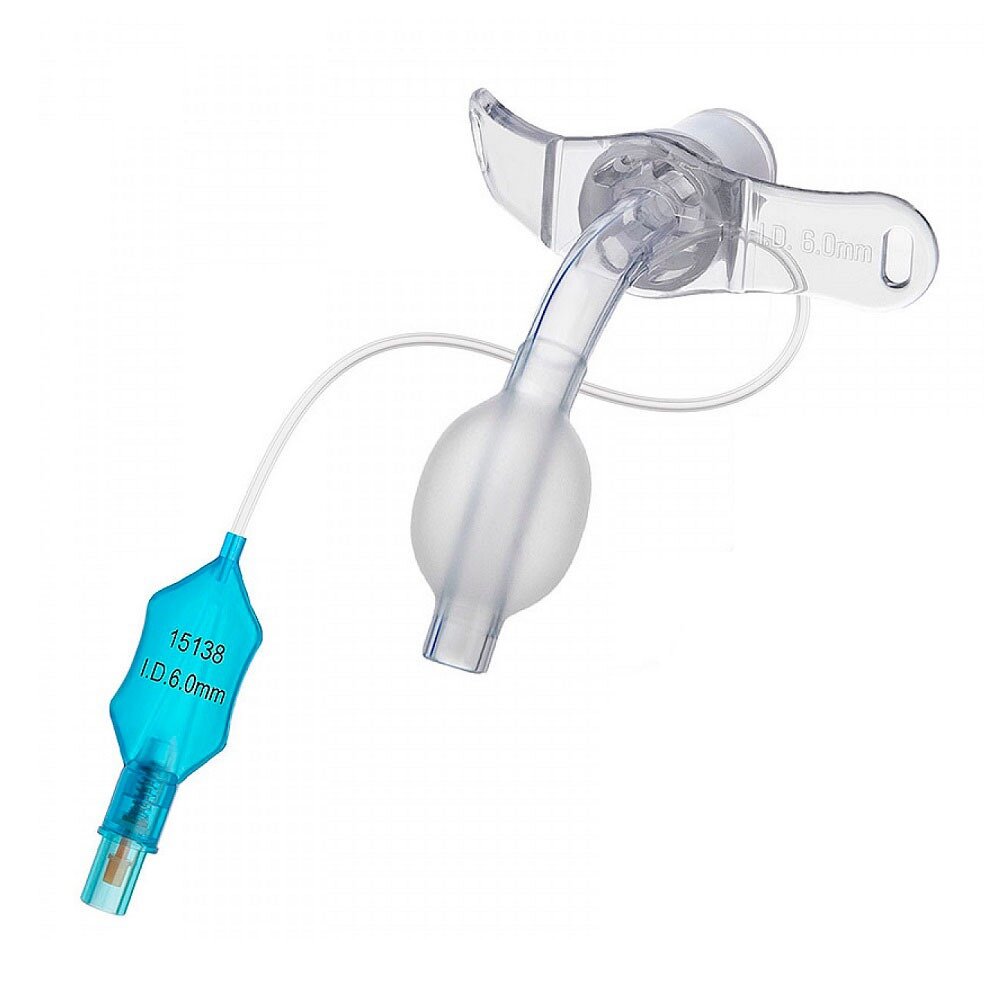 Трубка трахеостомическая Mederen с манжетой 7мм Fr28