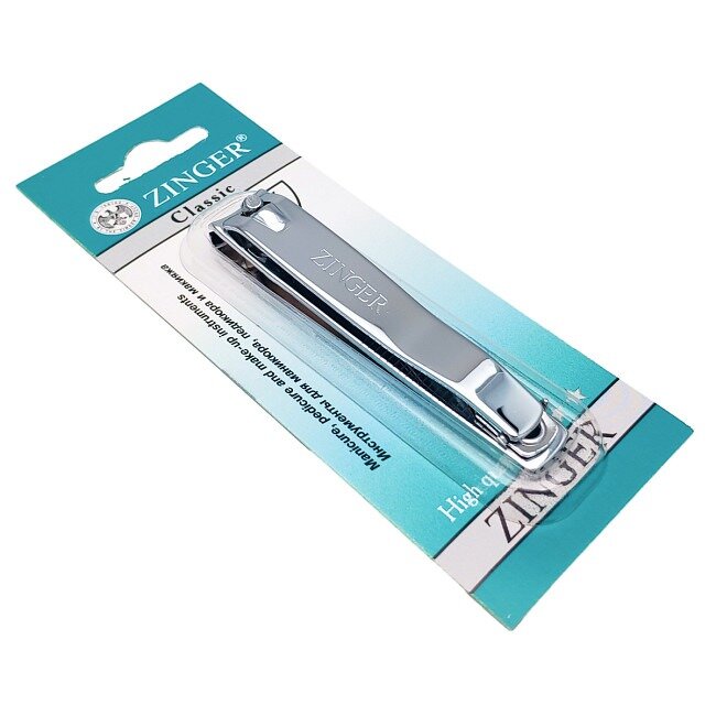 Книпсер для ногтей большой с пилкой Zinger Classic SLN-604 F 13 мм