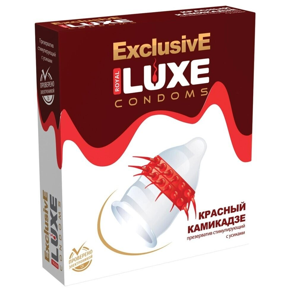 Презерватив Luxe Красный камикадзе 1 шт.
