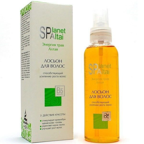 Лосьон Planet SPA Altai для усиления роста волос 150 мл