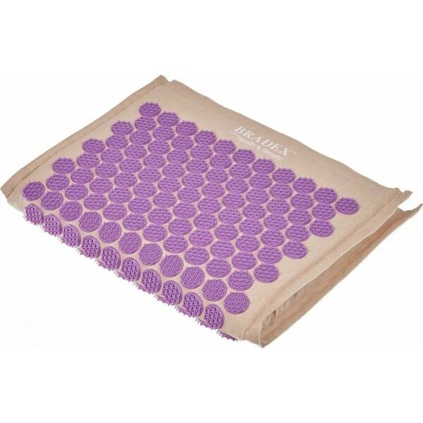 Коврик акупунктурный Bradex KZ 0672 Нирвана 77 х 44 см фиолетовый