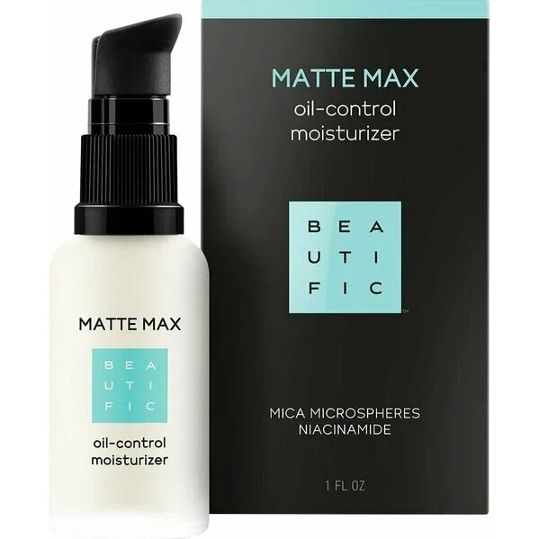 Крем для лица Beautific Matte Max матирующий флюид для жирной и комбинированной кожи 30 мл