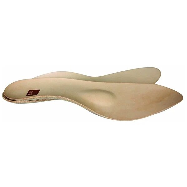 Стелька ортопедические зауженная кожаная Medi foot natural 2 sand размер 37