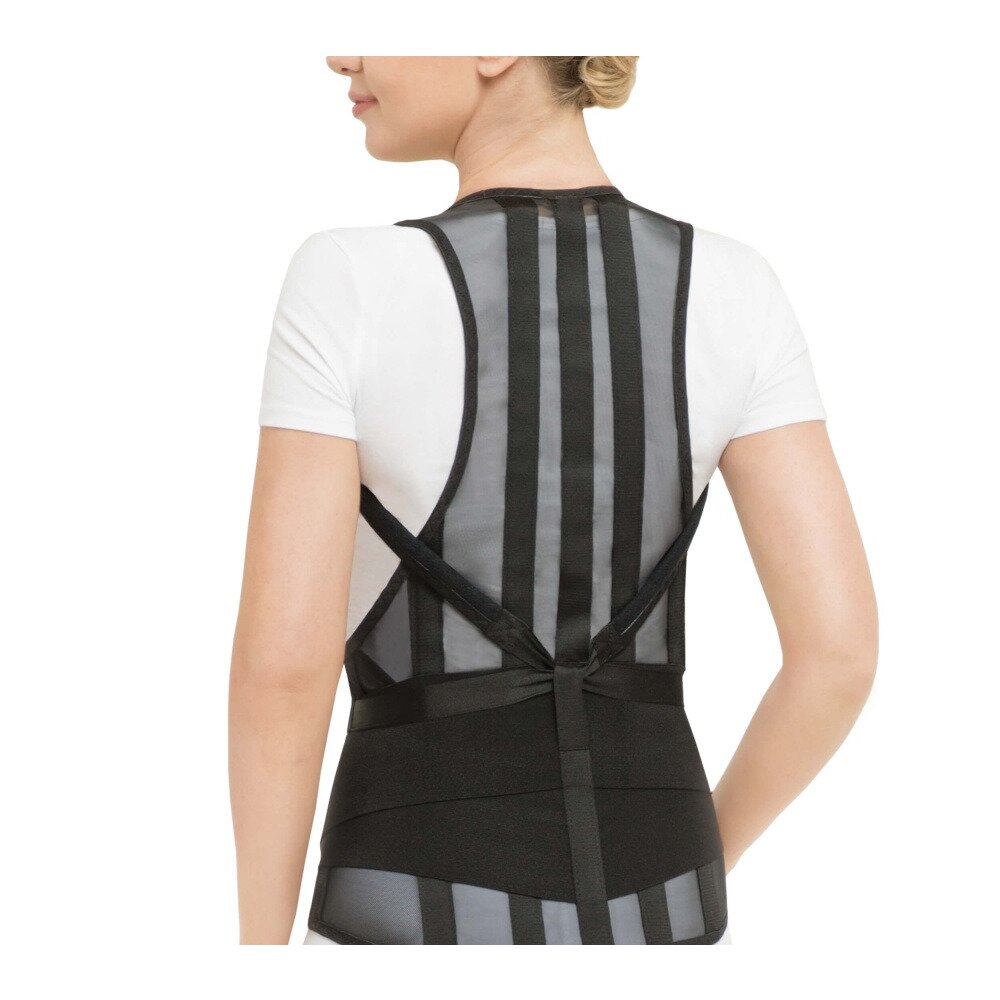 Корсет грудопоясничный ортопедический Крейт Б-506 черный рост 1 р.4