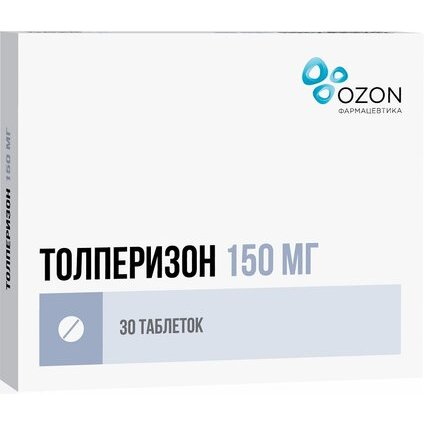 Толперизон таблетки 150 мг 30 шт.
