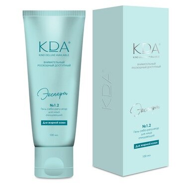 Гель себо-регулятор очищающий КДА Эксперт №1.2 100 мл
