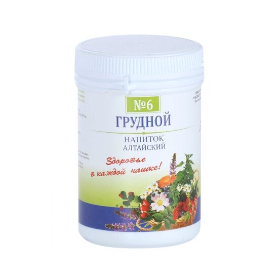 Фитосбор Алтайский №6 Грудной гранулы 50 г