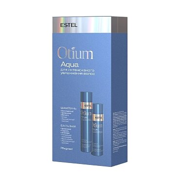 Набор Шампунь Estel Professional Otium Aqua для волос шампунь 250 мл/бальзам 200 мл
