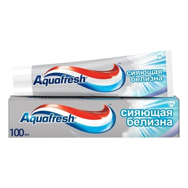 Зубная паста Сияющая белизна Aquafresh 100 мл
