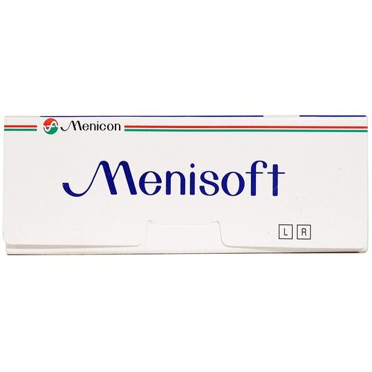 Линзы контактные ежемесячной замены мягкие Menisoft Menicon (-5,50/8,6/14,2) 3шт