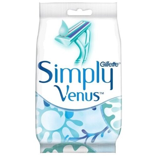 Бритва женская Gillette Simply Venus-2 одноразовая 4 шт.
