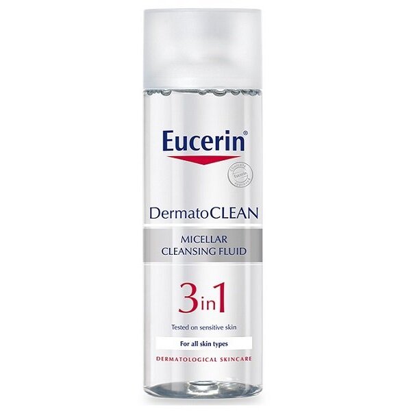 Лосьон мицеллярный Eucerin Dermatoclean освежающий и очищающий 200 мл