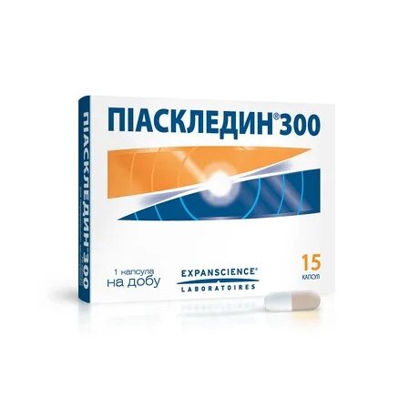 Пиаскледин капсулы 300 мг 15 шт.