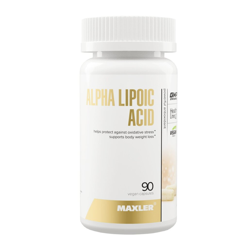 Альфа-липоевая кислота Maxler капсулы 215 мг 90 шт.