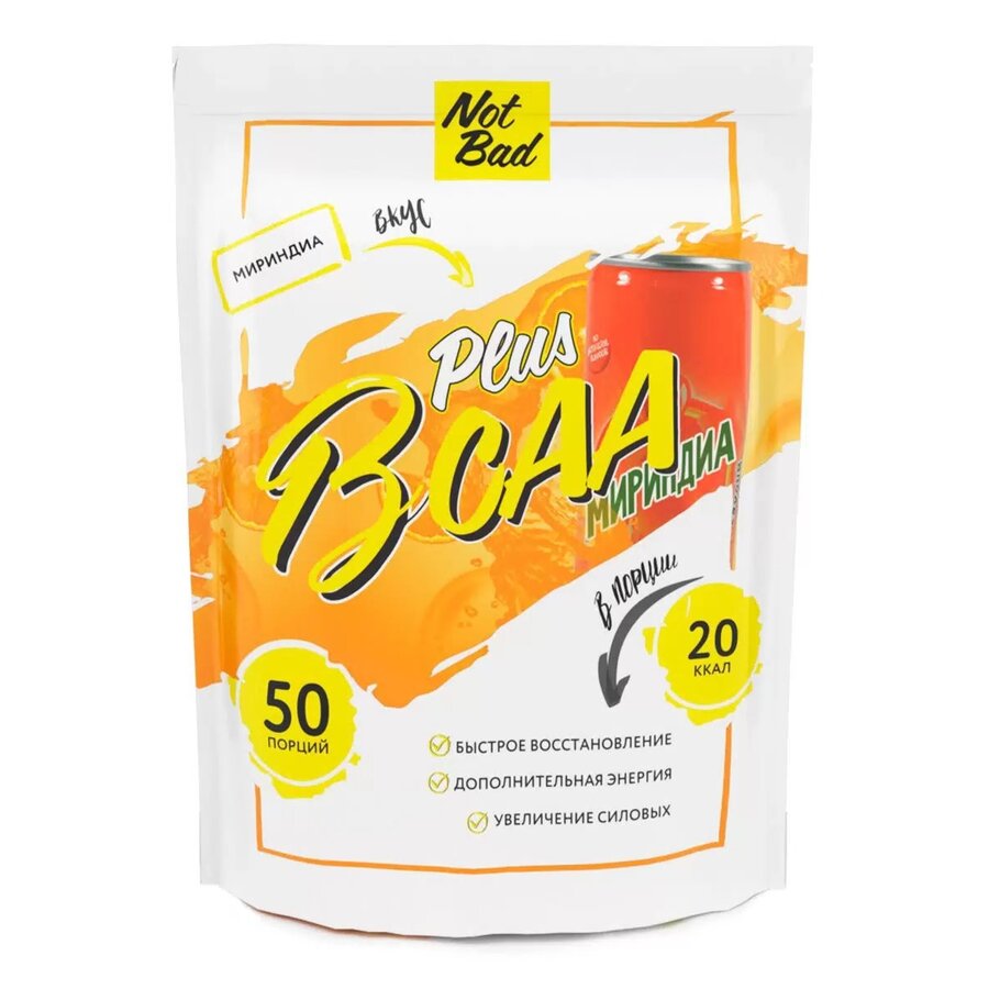 NotBad BCAA BCAA 2:1:1 + Витамин C вкус Миринда 250 г