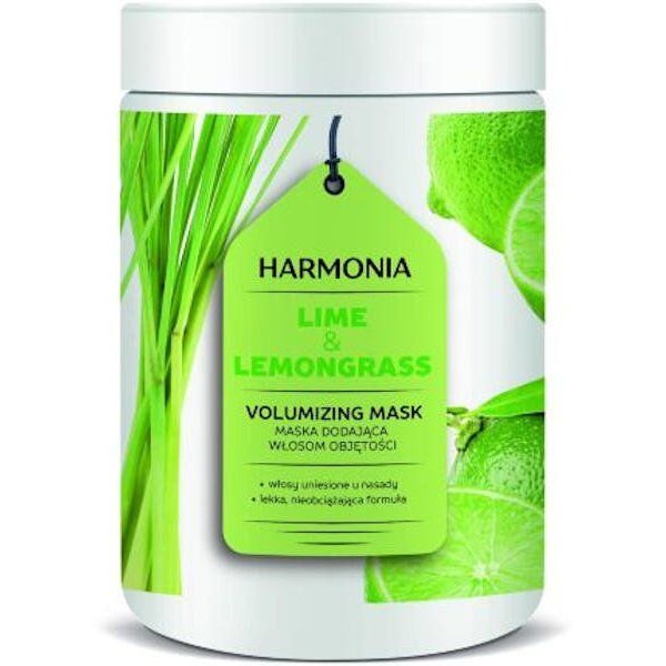 Маска для придания объёма волосам Лайм и Лимонная трава Harmonia mask Chantal 1000 мл