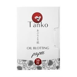 Tanko салфетки бумажные матирующие для снятия жирного блеска лица 50 шт.