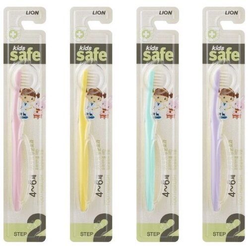 Зубная щетка №2 Lion Kids Safe с нано-серебряным покрытием от 4 до 6 лет 1 шт.