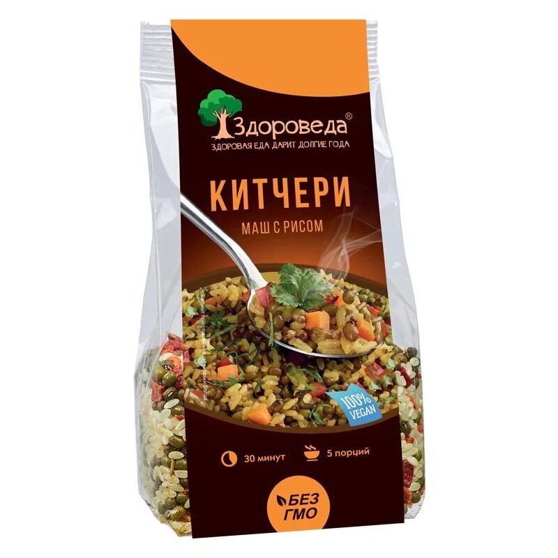 Китчери маш рис Здороведа 250 г