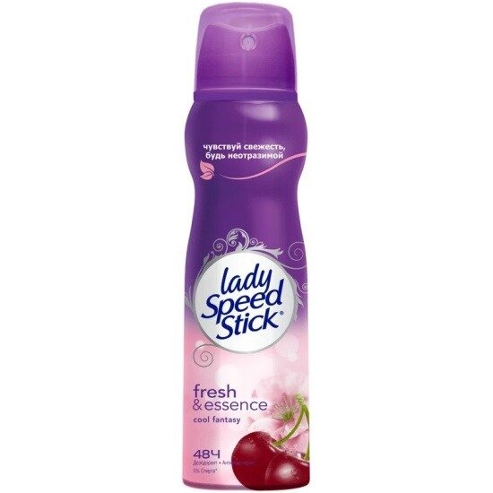 Дезодорант-антиперспирант спрей Lady Speed Stick Fresh&Essence Цветок вишни 150 мл