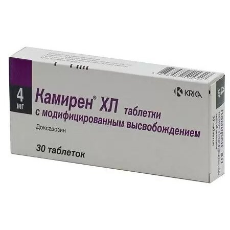 Камирен ХЛ таблетки пролонгированного действия 4 мг 30 шт.