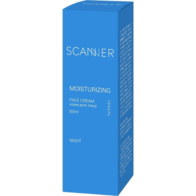 Крем для лица Scanner с гиалуроновой кислотой ночной 50 мл