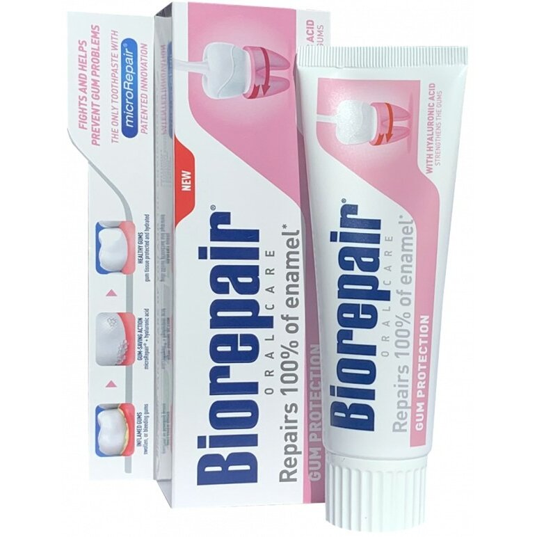 Зубная паста Biorepair Gum Protection для защиты десен 75 мл