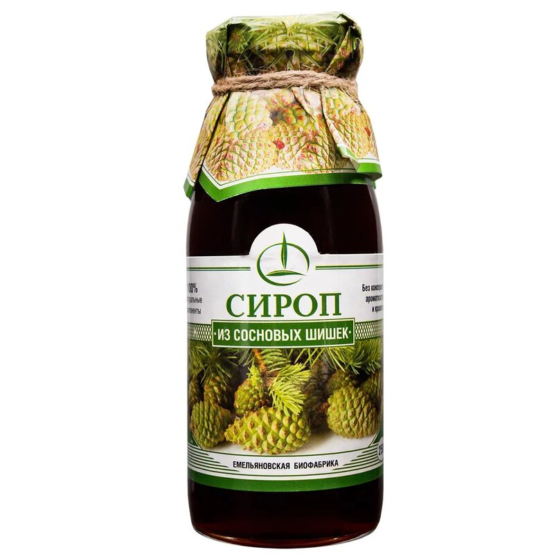 Сироп из сосновых шишек 250 г