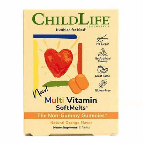 Мультивитамины ChildLife Softmelts таблетки 27 шт.