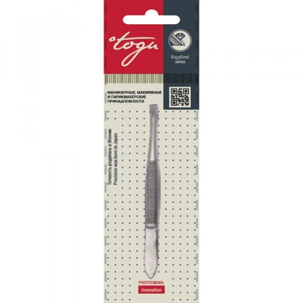 Пинцет Togu арт.2603 прямой серебро