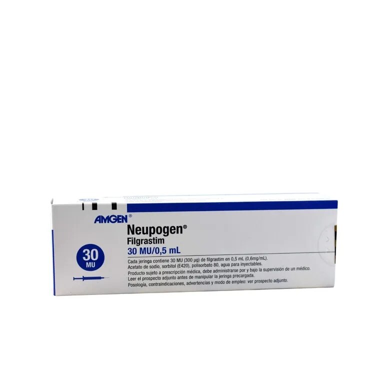 Нейпоген раствор 30 млн ЕД 0.5 мл