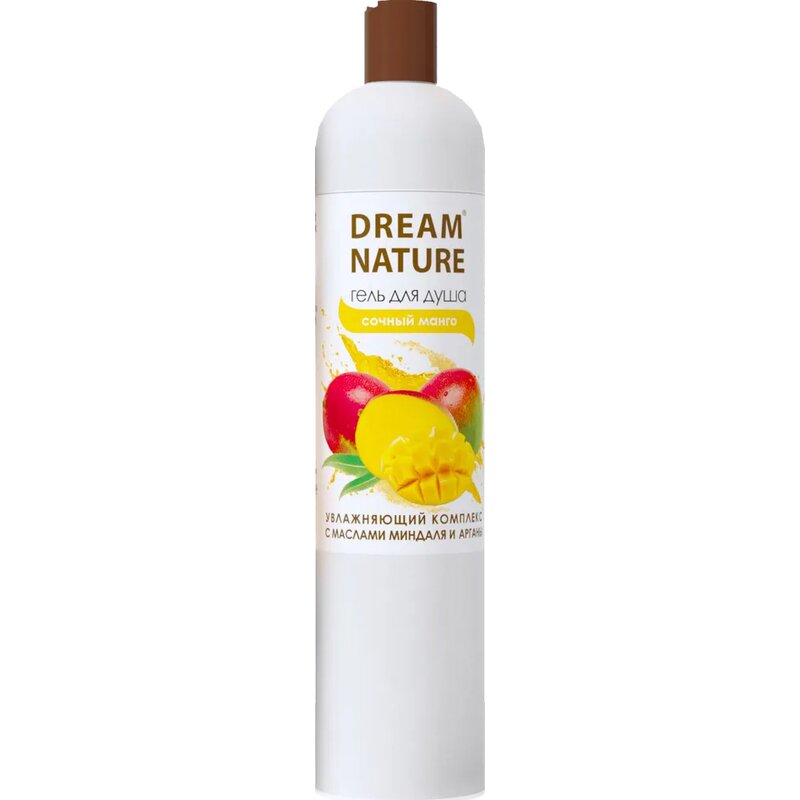 Dream nature гель для душа 400мл сочное манго