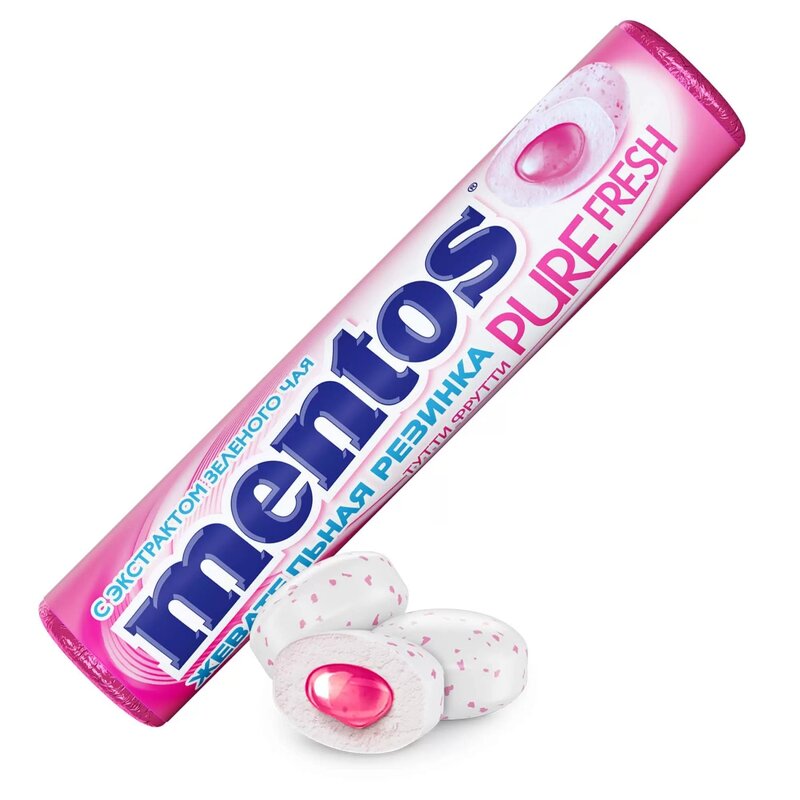 Жевательная резинка Mentos Тутти-Фрутти 15 г