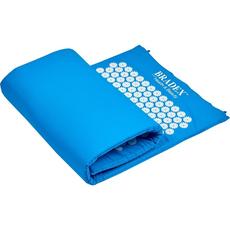 Коврик акупунктурный Bradex KZ 0664 Нирвана 125 х 50 см синий