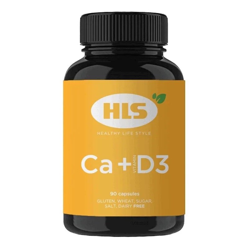 Кальций-Витамин D3 HLS капсулы 90 шт.