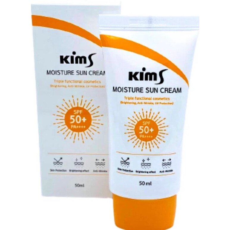 Крем для лица солнцезащитный Kims Moisture Sun Cream SPF50 50 мл