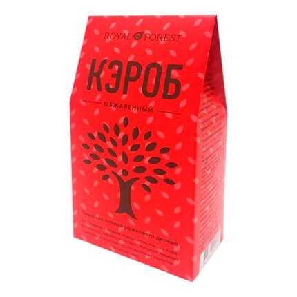 Кэроб обжаренный Royal Forest 200 г