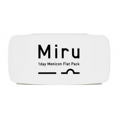 Линза контактная Miru 1 day Menicon Flat Pack -4,00 30 шт.